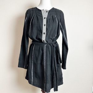 ACE & JIG Parker dress in Black Hole